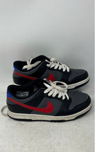 Load image into Gallery viewer, Nike Boys Dunk Low Black Gray And Red Leather Lace-Up Sneaker Shoes Size 5.5