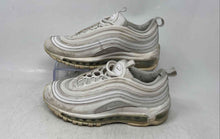 Load image into Gallery viewer, Nike Boys Air Max 97 White Lace-Up Low Top Running Shoes Size 3.5Y