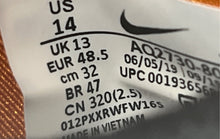 Load image into Gallery viewer, Nike Mens Joyride Run Flyknit AQ2730-800 Orange Blue Running Shoes Size 14