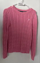 Load image into Gallery viewer, U.S. Polo Assn. Womens Pink Long Sleeve Pullover Sweater Size Medium