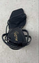 Load image into Gallery viewer, Aldo Womens Scintilla Black Open Toe Adjustable Strappy Heels Size 8.5