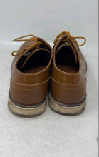 Load image into Gallery viewer, Jousen Mens Brown Leather Lace-Up Low Top Oxford Dress Shoes Size 10.5