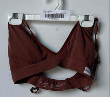 Load image into Gallery viewer, Danskin Intimates Womens Brown Adjustable Strap Ribbed Sports Bra Size Medium
