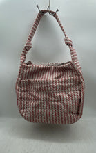 Load image into Gallery viewer, Kipling Womens Multicolor Chevron Print Outer Pocket Zipper Shoulder Bag