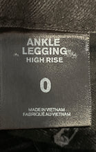 Load image into Gallery viewer, Express Womens Black Denim Distressed High-Rise Ankle Jegging Jeans Size 0