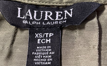Load image into Gallery viewer, Lauren Ralph Lauren Womens Green Shantung Blouson Sleeve Blouse Top Size XS