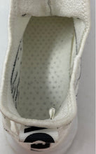 Load image into Gallery viewer, Ovelove Mens White Black Lace-Up Low Top Sneaker Shoes Size EUR 45