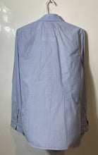 Load image into Gallery viewer, Express Mens 1MX Sky Blue Long Sleeve Spread Collar Dress Shirt Size Medium