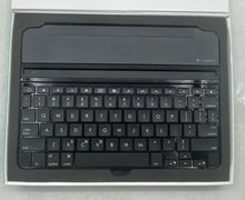 Load image into Gallery viewer, Logitech Ultrathin Magnetic Clip-On Bluetooth Keyboard Cover For iPad Air In Box