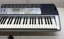 Load image into Gallery viewer, Casio LK-110 Gray 61-Key Portable Beginner Electronic Keyboard Not Tested