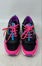 Load image into Gallery viewer, Heelys Kids Force Black Pink Green Lace-Up Roller Skate Shoes Size Y 7 W 8