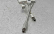 Load image into Gallery viewer, Lot Of 3 Pcs White Electronics Mini Display Port To HDMI With Audio Adapter
