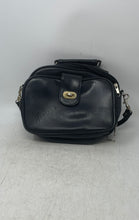 Load image into Gallery viewer, Unbranded Womens Black Leather Top Handle Detachable Strap Camera Crossbody Bag