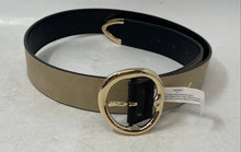 Load image into Gallery viewer, Steve Madden Womens Black Leather Adjustable Dress Belt Size Small