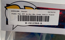 Load image into Gallery viewer, Funko Pop! Marvel Spider-Man Into The Spider-Verse Green Goblin #408 Bobblehead