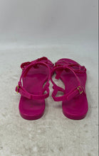 Load image into Gallery viewer, Kate Spade New York Womens Pink Studded Ankle Strap Flat Thong Sandals Size 38