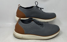 Load image into Gallery viewer, Vilocy Mens Gray Brown Round Toe Lace-Up Oxford Shoes Size EUR 46W