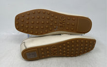 Load image into Gallery viewer, Michael Kors Womens Mandy Cream Monogram Leather Loafer Shoes Size 7.5 M