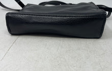 Load image into Gallery viewer, Defining Movement Womens Black Leather Inner Pockets Adjustable Crossbody Bag