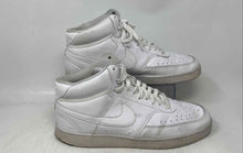 Load image into Gallery viewer, Nike Mens Court Vision Mid White Mid Top Lace-Up Sneaker Shoes Size 11.5