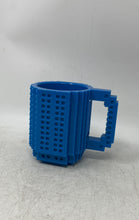 Load image into Gallery viewer, Lego Blue BPA-Free Plastic Build-On Brick Building Block Toy Coffee Mug