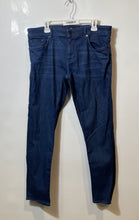Load image into Gallery viewer, Hugo Boss Mens Blue Dark Wash Pockets Denim Straight Leg Jeans Size 38X32
