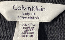 Load image into Gallery viewer, Calvin Klein Mens Black Long Sleeve Full-Zip Body Fit Bomber Jacket Size XL