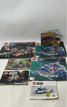 Load image into Gallery viewer, Lot Of 7 Pcs Assorted Lego Star Wars Building Toy Instruction Manuals Booklets