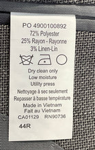 Load image into Gallery viewer, Lauren Ralph Lauren Mens Gray Long Sleeve Notch Lapel Two-Button Blazer Size 44R
