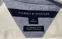 Load image into Gallery viewer, Tommy Hilfiger Mens White Long Sleeve Classic Fit Button-Up Shirt Size Medium