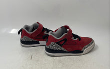 Load image into Gallery viewer, Nike Boys Air Jordan Spizike Low Red Hook & Loop Sneaker Shoes Size 13.5C