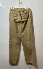 Load image into Gallery viewer, Zara Boys Beige Slash Pockets Flat Front Straight Leg Chino Pants Size 13-14