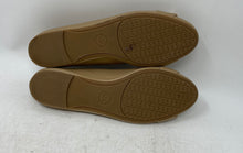 Load image into Gallery viewer, Michael Kors Womens Beige Faux Leather Round Toe Slip-On Ballet Flats Size 7.5M