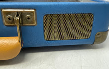 Load image into Gallery viewer, Crosley Vintage Cruiser Plus Blue Media Player Portable Turntable Not Tested