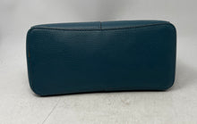 Load image into Gallery viewer, Nanette Lepore Womens Blue Leather Inner Pockets Adjustable Strap Crossbody Bag