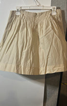 Load image into Gallery viewer, Banana Republic Womens Beige Cotton Regular Fit Back Zipper Mini Skirt Size 12
