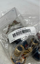 Load image into Gallery viewer, Lot Of 10 Mixed Of Random Menorah Host Gold Embossed Epoxy Cross Figurines