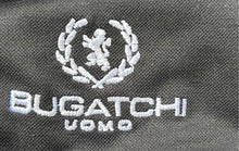 Load image into Gallery viewer, Bugatchi Uomo Mens Black Short Sleeve Regular Fit Polo Shirt Size Large