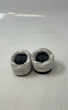 Load image into Gallery viewer, Air Jordan Babies Black Gray Monogram Pull-On Booties Socks Size 0-6 Months