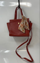 Load image into Gallery viewer, Steve Madden Womens Brown Inner Pockets Adjustable Strap Shoulder Crossbody Bag