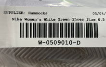 Load image into Gallery viewer, Nike Womens Blazer Mid 77 DJ3050-100 White Green Basketball Shoes Size 6.5