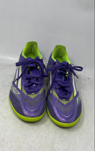 Load image into Gallery viewer, Adidas Mens F50 League Indoor Purple Lemon Lace-Up Soccer Cleats Size 6.5
