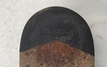 Load image into Gallery viewer, Authentic Salvatore Ferragamo Mens Black Monk Strap Dress Shoes Size 10D Damaged