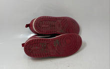 Load image into Gallery viewer, Nike Boys Air Jordan 1 Mid DQ8423-061 Red Black Lace-Up Sneakers Shoes Size 2Y
