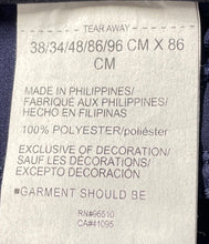 Load image into Gallery viewer, Under Armour Mens Navy Blue Pleated Front Straight Leg Chino Pants Size 38/34