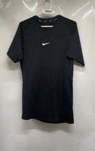 Load image into Gallery viewer, Nike Pro Mens Black Slim-Fit Crew-Neck Short Sleeve Pullover T-Shirt Size L