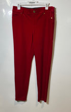 Load image into Gallery viewer, INC International Concepts Womens Red Flat Front Ankle Pants Size 12