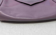 Load image into Gallery viewer, Nordstrom Womens Lilac Leather Adjustable Strap Flap Envelope Crossbody Handbag