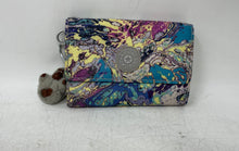 Load image into Gallery viewer, Kipling Womens Pixi Multicolor Inner Pocket Credit Card Slot Trifold Wallet