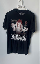 Load image into Gallery viewer, Ripple Junction Mens Black Graphic Print Cotton Pullover T-Shirt Size Medium